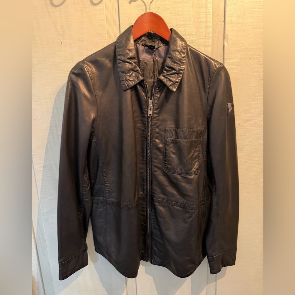 Mauritius Ebonee Leather Jacket